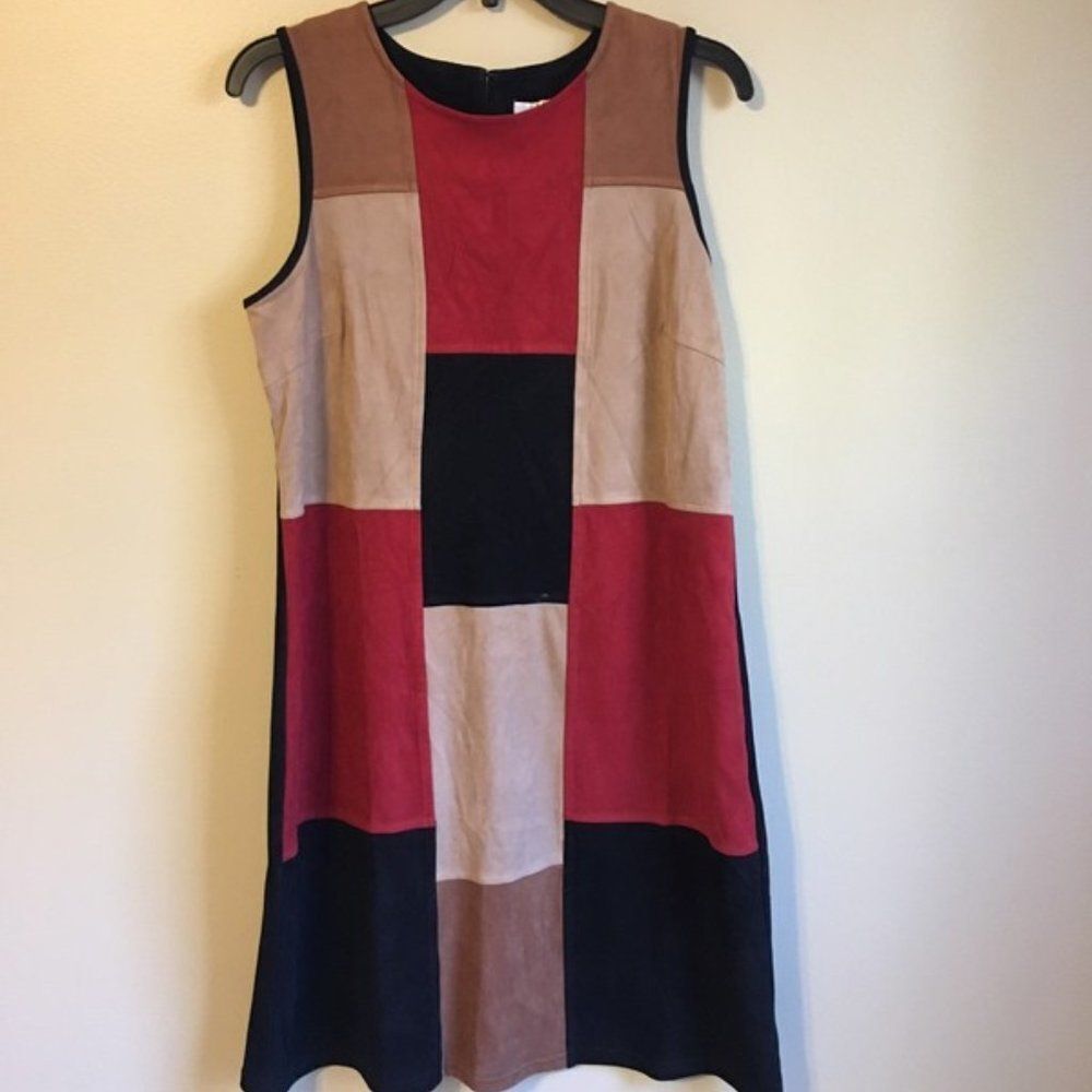 Spense red and black casual dress M